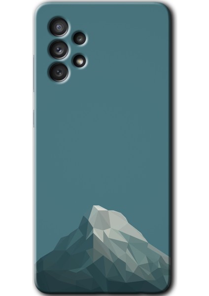 Samsung Galaxy A32 4g Kılıf Hd Desen Baskılı Arka Kapak - Alone Mountain