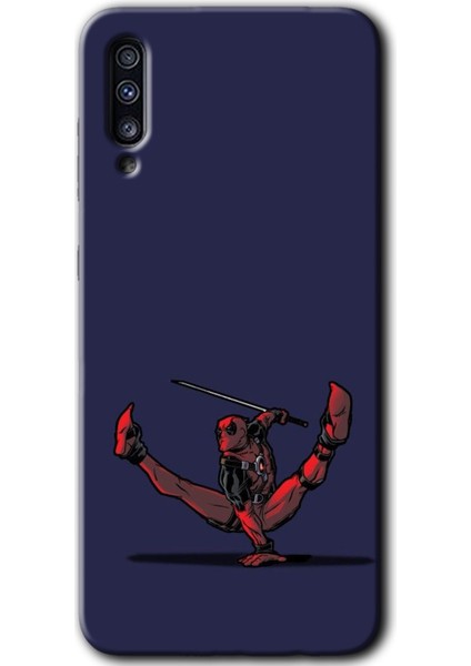 Samsung Galaxy A30S Kılıf Hd Desen Baskılı Arka Kapak - Deadpool 3