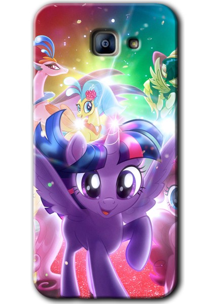 Samsung Galaxy A8 2016 Kılıf Hd Desen Baskılı Arka Kapak - Pony