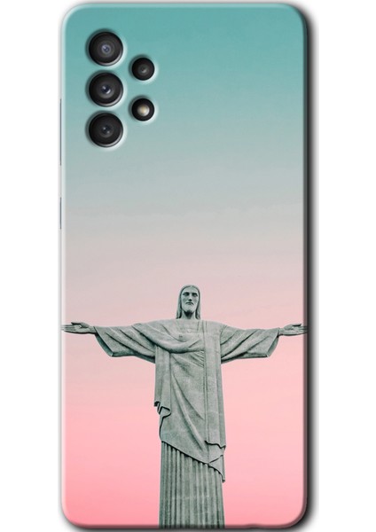 Samsung Galaxy A52 Kılıf Hd Desen Baskılı Arka Kapak - Rio