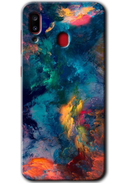 Samsung Galaxy A30 Kılıf Hd Desen Baskılı Arka Kapak - Valhalla