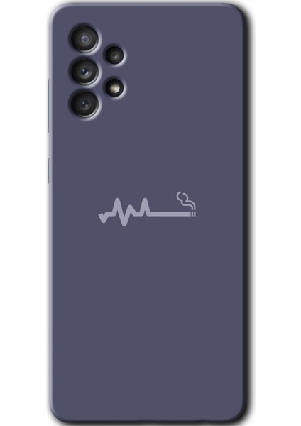 Samsung Galaxy A72 Kılıf Hd Desen Baskılı Arka Kapak - Sigara Zararlıdır
