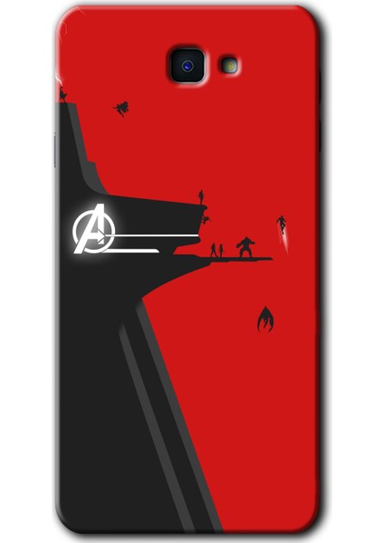 Samsung Galaxy J7 Prime 2 Kılıf Hd Desen Baskılı Arka Kapak - Avengers Tower