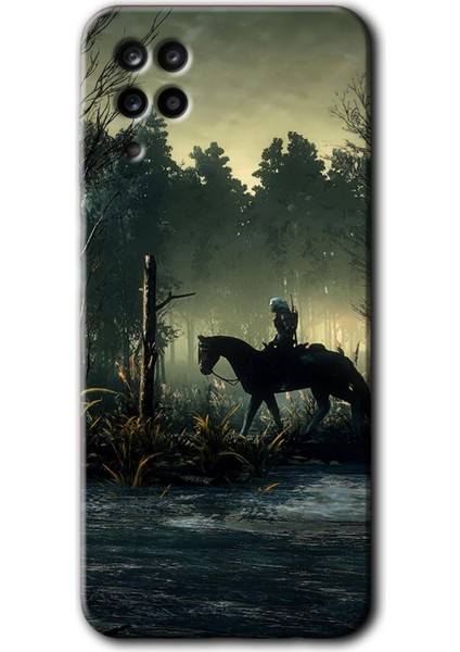 Samsung Galaxy M12 Kılıf Hd Desen Baskılı Arka Kapak - Savaşçı