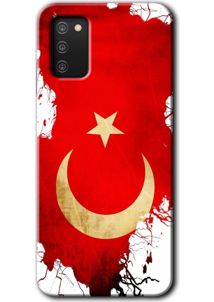 Samsung Galaxy A02S Kılıf Hd Desen Baskılı Arka Kapak - Türkiyem
