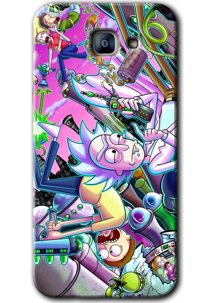Samsung Galaxy A8 2016 Kılıf Hd Desen Baskılı Arka Kapak - Graffiti Çizgi Film