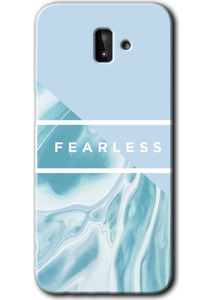 Samsung Galaxy J6 Plus Kılıf Hd Desen Baskılı Arka Kapak - Fearless