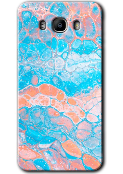 Samsung Galaxy J7 2016 Kılıf Hd Desen Baskılı Arka Kapak - Bubbles 1