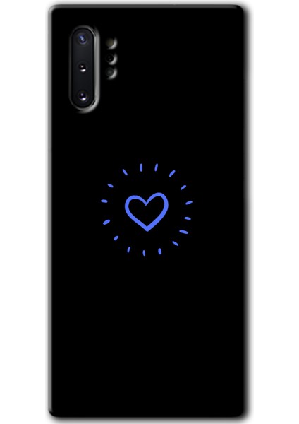 Samsung Galaxy Note 10 Plus Kılıf Hd Desen Baskılı Arka Kapak - Heart Strokes
