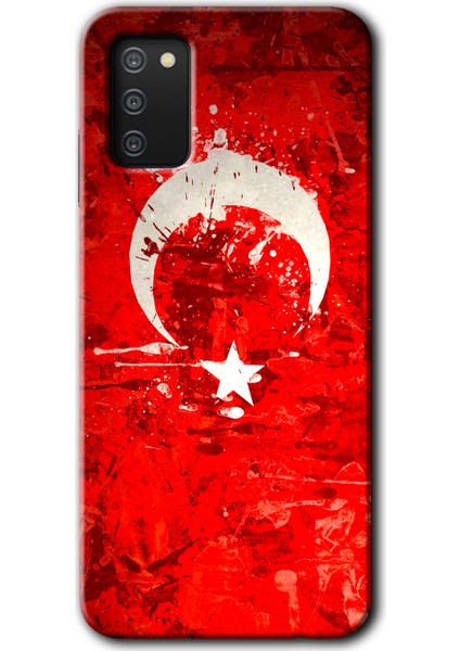 Samsung Galaxy A02S Kılıf Hd Desen Baskılı Arka Kapak - Albayrak 2