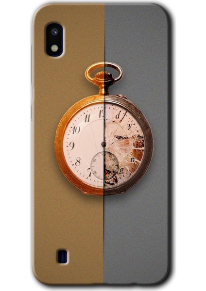 Samsung Galaxy A10 Kılıf Hd Desen Baskılı Arka Kapak - Clocks Artwork