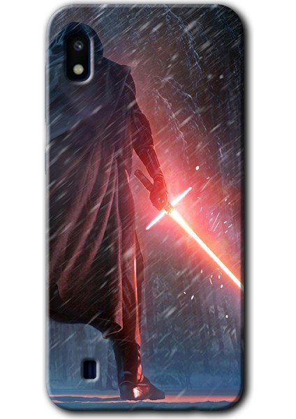 Samsung Galaxy A10 Kılıf Hd Desen Baskılı Arka Kapak - Kylo Ren