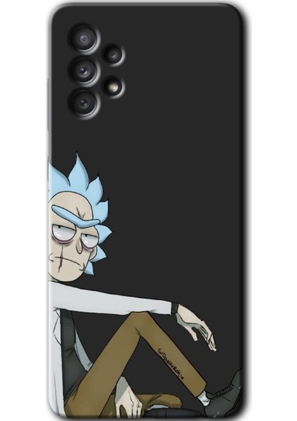 Samsung Galaxy A32 4g Kılıf Hd Desen Baskılı Arka Kapak - Rick