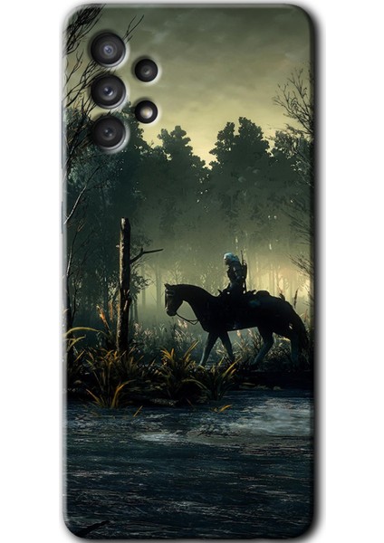 Samsung Galaxy A32 4g Kılıf Hd Desen Baskılı Arka Kapak - Savaşçı