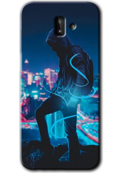 Samsung Galaxy J8 Kılıf Hd Desen Baskılı Arka Kapak - Spill Boy