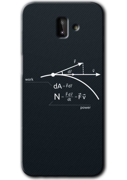 Samsung Galaxy J6 Plus Kılıf Hd Desen Baskılı Arka Kapak - Work Formül