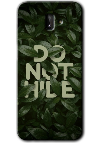 Samsung Galaxy J6 Plus Kılıf Hd Desen Baskılı Arka Kapak - Do Not Hide