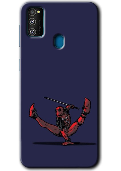 Samsung Galaxy M30S Kılıf Hd Desen Baskılı Arka Kapak - Deadpool 3