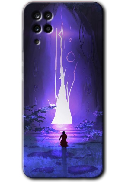 Samsung Galaxy Note 5 Kılıf Hd Desen Baskılı Arka Kapak - Wanderer Silhouette