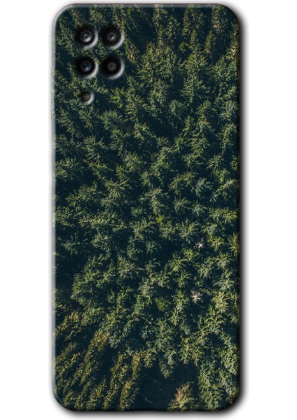 Samsung Galaxy Note 5 Kılıf Hd Desen Baskılı Arka Kapak - Çam Ağacı Ormanı