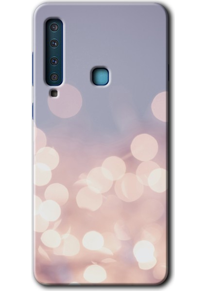 Samsung Galaxy A9 2018 Kılıf Hd Desen Baskılı Arka Kapak - Blur Lights