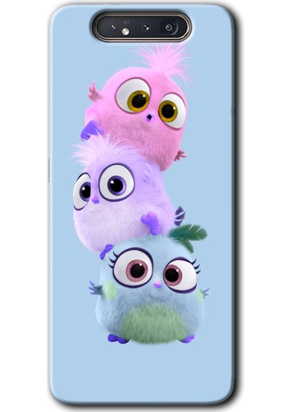 Samsung Galaxy A80 Kılıf Hd Desen Baskılı Arka Kapak - Puffy