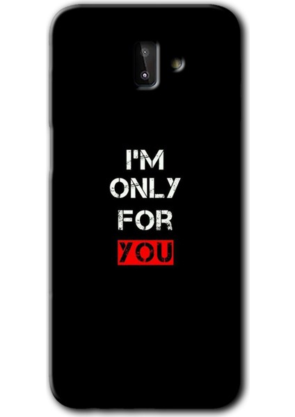 Samsung Galaxy J6 Plus Kılıf Hd Desen Baskılı Arka Kapak - For You