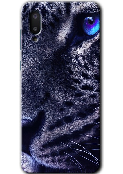 Samsung Galaxy A02 Kılıf Hd Desen Baskılı Arka Kapak - Kaplan