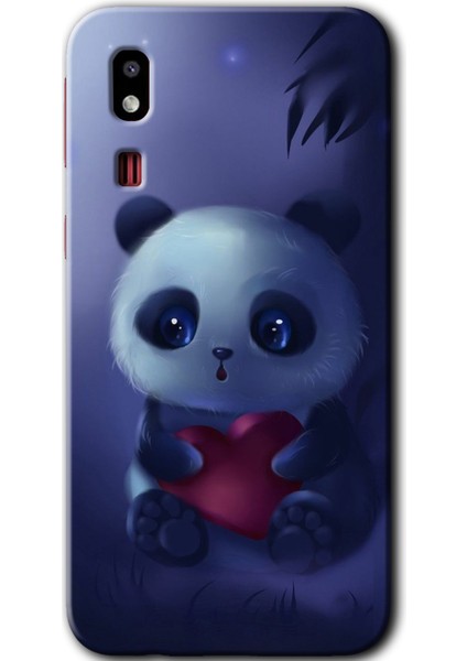 Samsung Galaxy A2 Core Kılıf Hd Desen Baskılı Arka Kapak - Bebek Panda