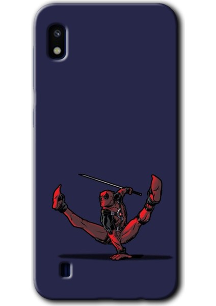 Samsung Galaxy A10 Kılıf Hd Desen Baskılı Arka Kapak - Deadpool 3