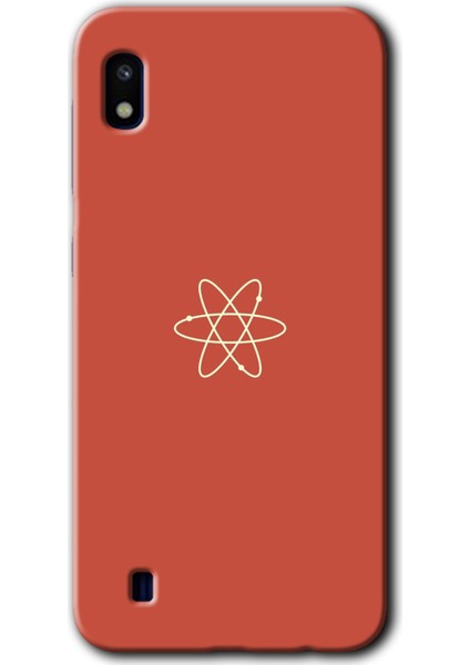 Samsung Galaxy A10 Kılıf Hd Desen Baskılı Arka Kapak - Atom