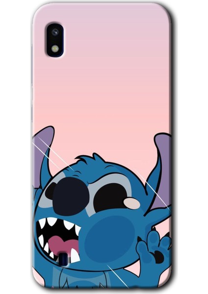 Samsung Galaxy A10 Kılıf Hd Desen Baskılı Arka Kapak - Stitch