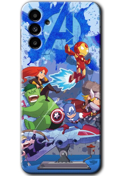 Samsung Galaxy A13 5g Kılıf Hd Desen Baskılı Arka Kapak - Avengers Cartoon