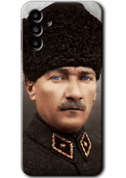Samsung Galaxy A13 5g Kılıf Hd Desen Baskılı Arka Kapak - Başkomutan Atatürk