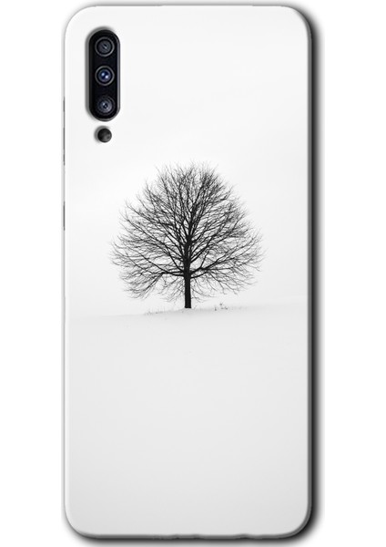 Samsung Galaxy A50 Kılıf Hd Desen Baskılı Arka Kapak - Alone Tree