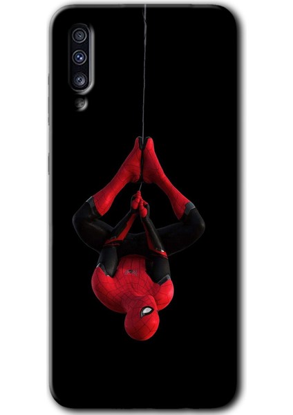 Samsung Galaxy A50 Kılıf Hd Desen Baskılı Arka Kapak - Örümcek Adam