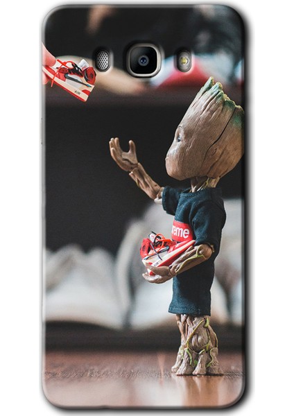 Samsung Galaxy J7 2016 Kılıf Hd Desen Baskılı Arka Kapak - I Am Groot