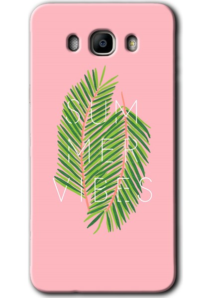 Samsung Galaxy J7 2016 Kılıf Hd Desen Baskılı Arka Kapak - Summer Vibes