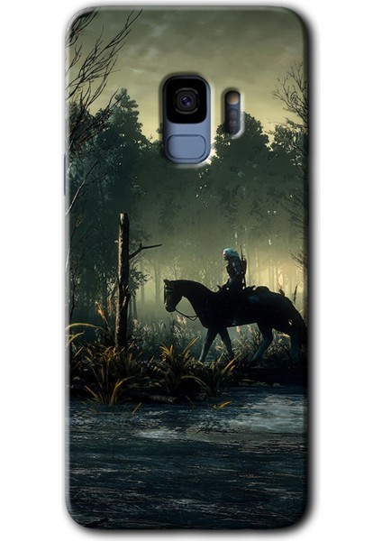 Samsung Galaxy S9 Kılıf Hd Desen Baskılı Arka Kapak - Savaşçı