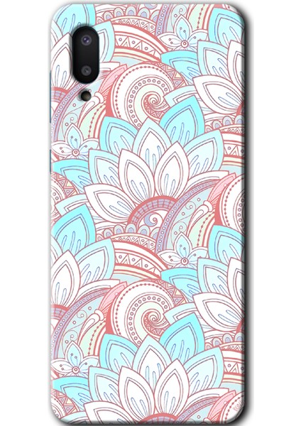 Samsung Galaxy A02 Kılıf Hd Desen Baskılı Arka Kapak - Çin Mandala 1