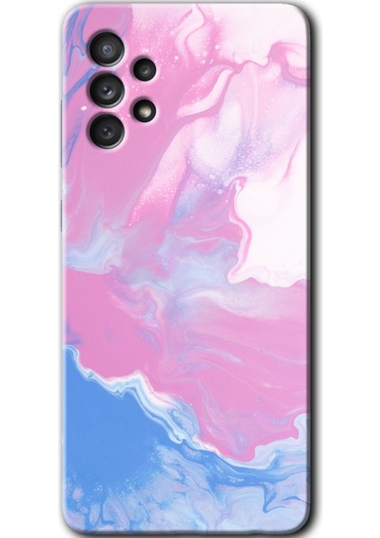 Samsung Galaxy A52S Kılıf Hd Desen Baskılı Arka Kapak - Liquid Lekeler Art