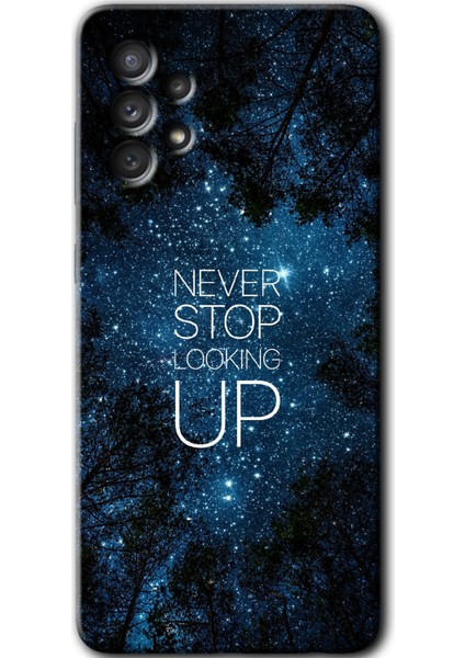 Samsung Galaxy A52S Kılıf Hd Desen Baskılı Arka Kapak - Stars Wallpaper