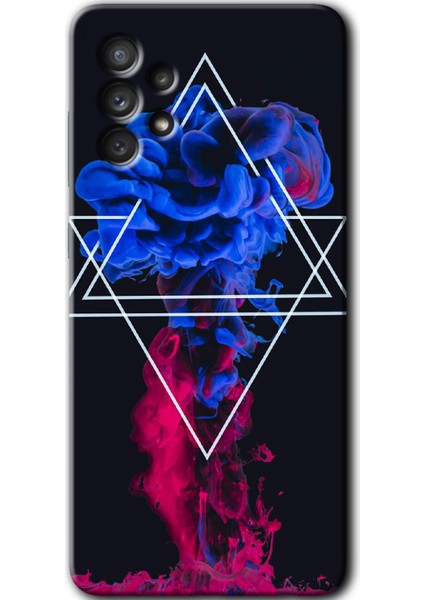Samsung Galaxy A72 Kılıf Hd Desen Baskılı Arka Kapak - Mekanik Duman 1