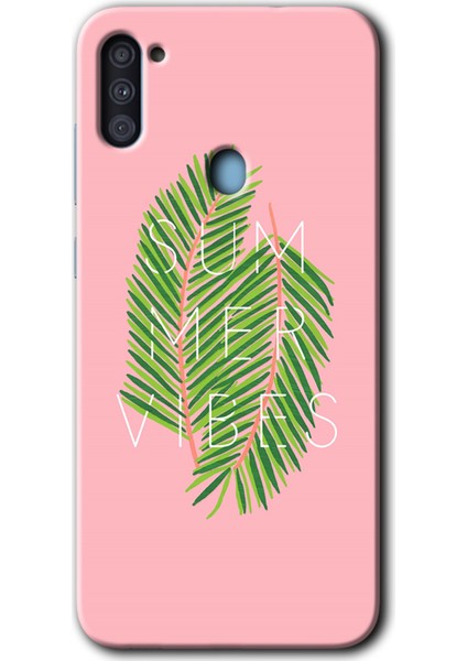 Samsung Galaxy M11 Kılıf Hd Desen Baskılı Arka Kapak - Summer Vibes