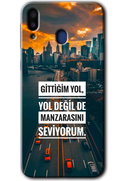 Samsung Galaxy M10 Kılıf Hd Desen Baskılı Arka Kapak - Manzara Seviyorum