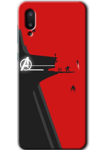Samsung Galaxy A02 Kılıf Hd Desen Baskılı Arka Kapak - Avengers Tower