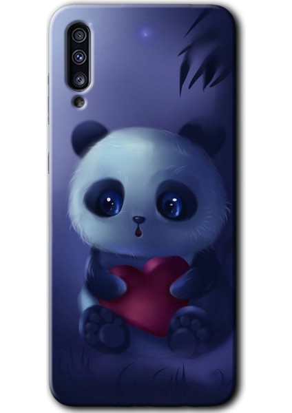 Samsung Galaxy A50 Kılıf Hd Desen Baskılı Arka Kapak - Bebek Panda