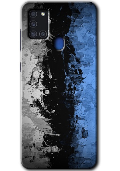 Samsung Galaxy A21S Kılıf Hd Desen Baskılı Arka Kapak - Abstract Wallpaper