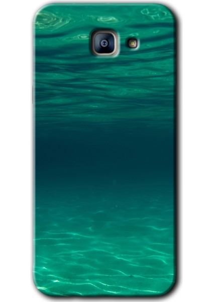 Samsung Galaxy A8 2016 Kılıf Hd Desen Baskılı Arka Kapak - Derin Deniz