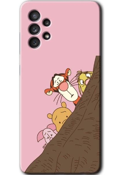 Samsung Galaxy A53 Kılıf Hd Desen Baskılı Arka Kapak - Winnie The Pooh